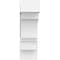 Ekena Millwork Standard Balboa Architectural Grade PVC Bracket With Block Ends, 5"W x 16"D x 16"H BKTP05X16X16BOA05 - alternate 2